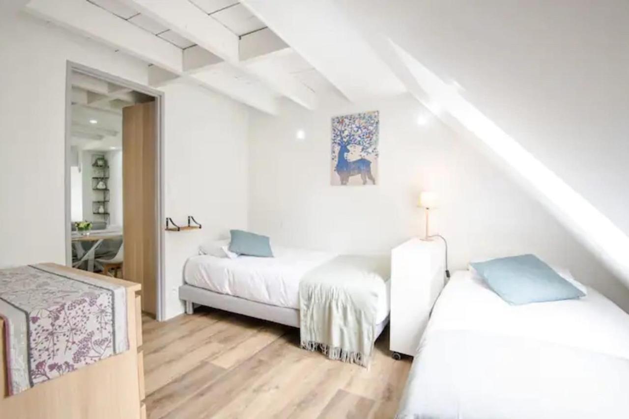Comfortable Air-Conditioned T3 In The Heart Of Amboise With Parking Space Exterior photo